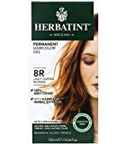 Herbatint Permanent Haircolor Gel, 8R Licht Koperblond, Alcoholvrij, Veganistisch, 100% Grijs Dekking -...
