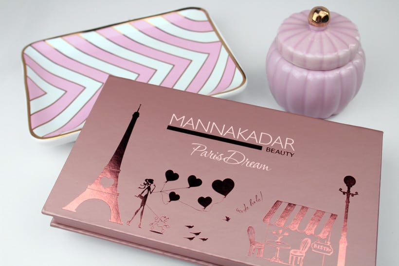 Manna Kadar Cosmetics Paris Dream Palette verpakking