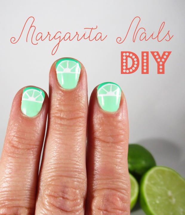 Easy DIY Nail Art: Margarita Manicure