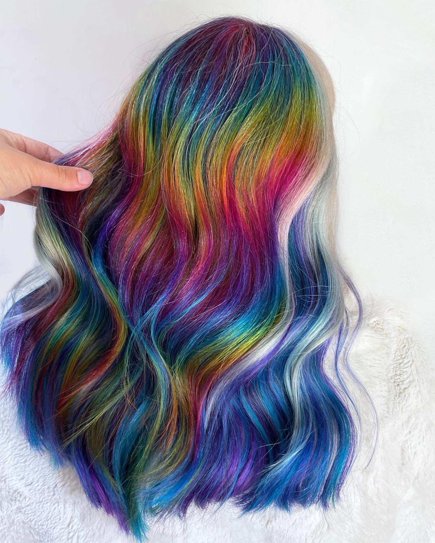 Rainbow Galaxy Lang Haar