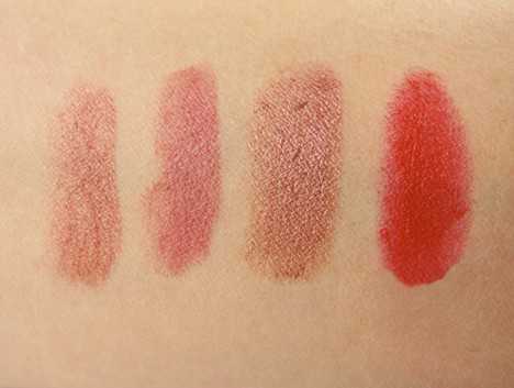 Michael Todd's Naked Kiss lipsticks swatches