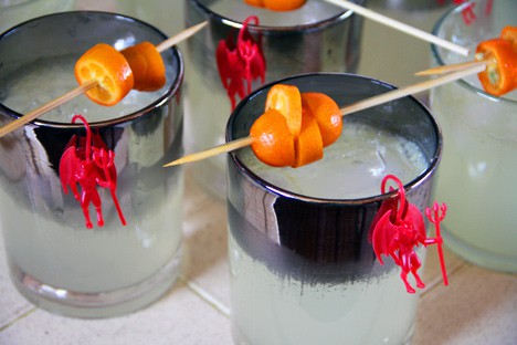 Kumquat Kick Back cocktail |