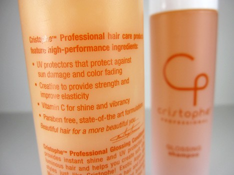 Cristophe Professional Glossing Shampoo en Conditioner 