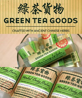 Groene thee goederen