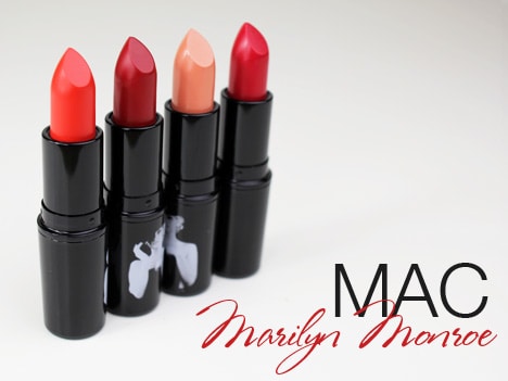 MAC Marilyn Monroe lippenstiften