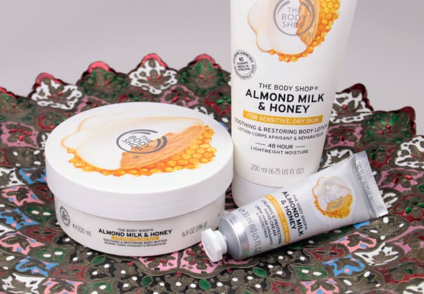 Amandelmelk en honing Body Care Collection