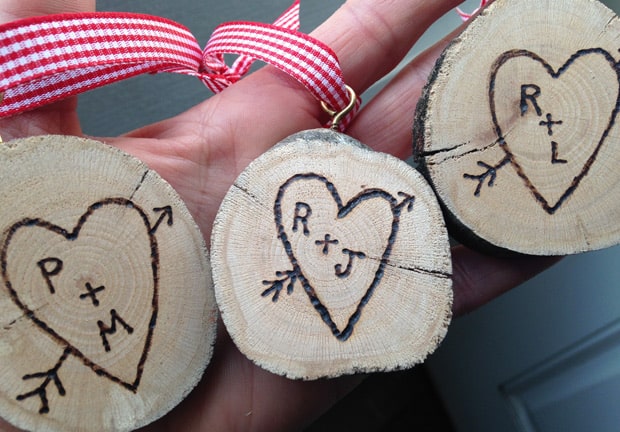 DIY: Valentijns houten hartkrans