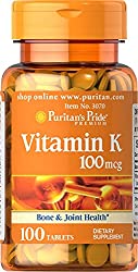 Puritan's Pride Vitamine K 100 mcg