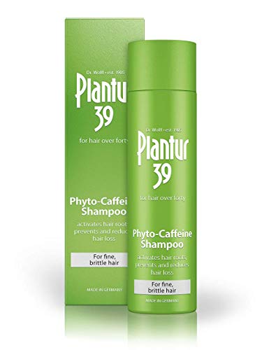 Plantur 39, PhytoCaffeine Shampoo voorkomt en vermindert haaruitval voor fijn broos haar 250 ml
