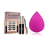 Make-up spons blender met magnetische wimpers