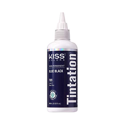 Kiss Colors Tintation Semi-Permanent - Blauw Zwart