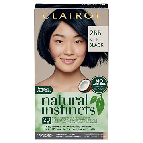 Clairol Natural Instincts Demi-Permanent Haarverf - Blauw Zwart Haarkleur