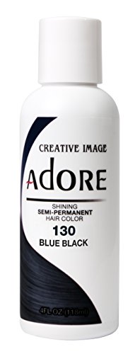 Adore Semi Permanente Haarkleur - 130 Blauw Zwart