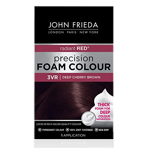 John Frieda Precision Foam Kleur - 3VR Deep Cherry Brown