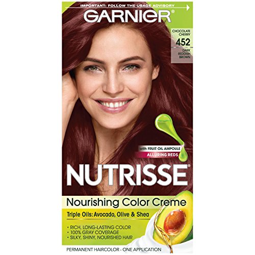 Garnier Haarkleur Nutrisse Nourishing Creme - 452 Donker roodbruin (Chocoladekers)