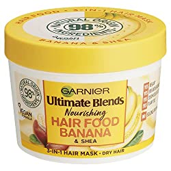 Garnier Ultimate Blends Hair Food Banana 3-in-1 Droog Haar Masker Behandeling