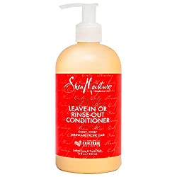 Shea Moisture Red Palm Oil &Cocoa Butter Rinse Out Of Leave-In Conditioner.