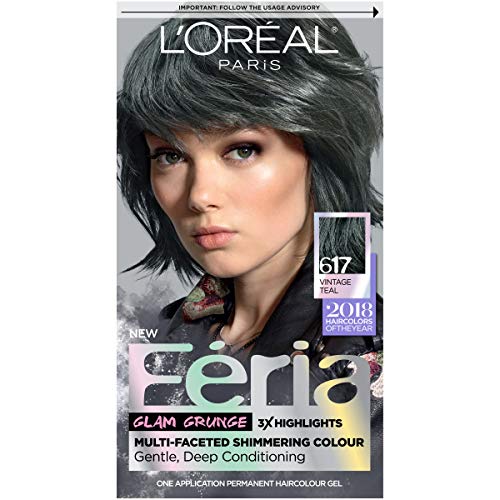 L'Oreal Paris Feria Glam Grunge - Vintage Groenblauw