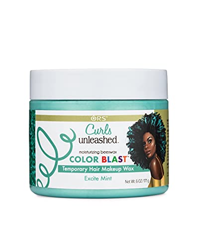 Color Blast Tijdelijke Haar Make-up Wax -Teal with It