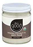 Alle goede biologische kokosolie huidvoedsel (kokosnoot)