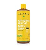 Alaffia Authentic African Black Soap All-in-One - Body Wash, Gezichtsreiniger, Shampoo, Scheren, Hand...