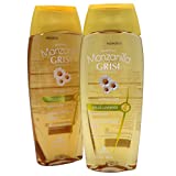 Manzanilla Grisi Cleansing Shampoo met kamille-extract, 2 stuks, 13,5 FL Oz, flessen