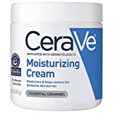 CeraVe Vochtinbrengende Crème | Body and Face Moisturizer voor droge huid | Body Cream met Hyaluronzuur...