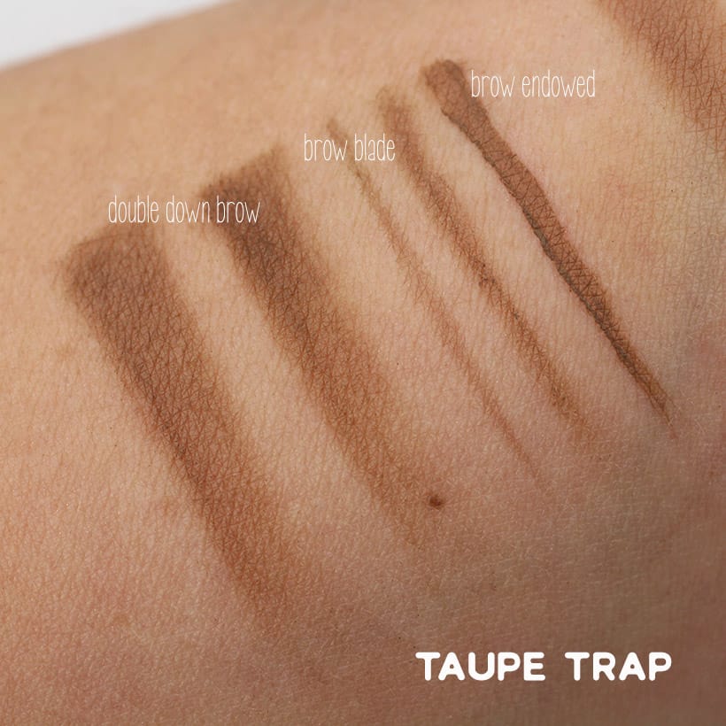 Urban Decay Street Style Brow Collection Taupe Trap Swatches