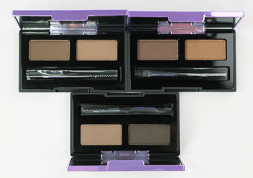 Drie Urban Decay Double Down Brow paletten
