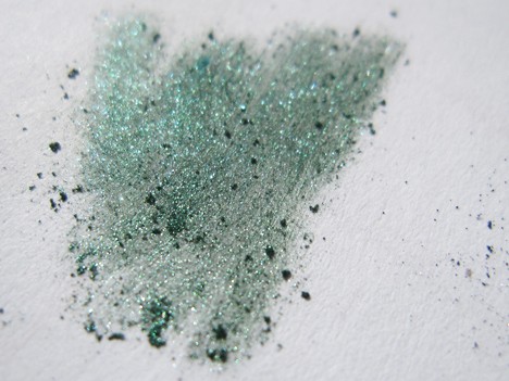 Mehron's Celebré Precious Gem Powder Emerald tint