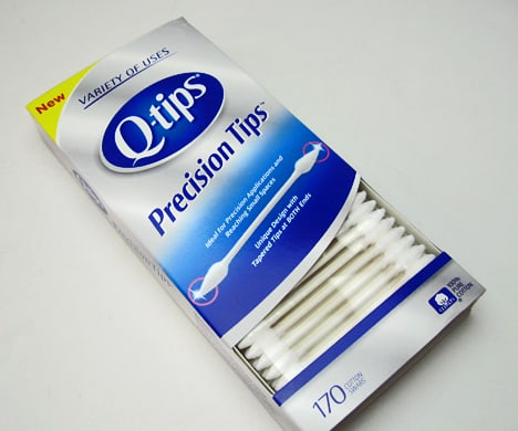Binnenverpakking van Q-tips Precisietips