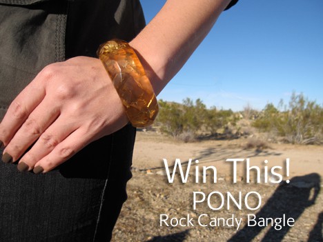 PONO giveaway - win een Rock Candy Bangle!